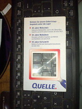 Werbe Artikel von Quelle zum