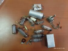 193. Lotto componenti vari vecchia radio Graetz. Valvole e altro