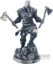 VIKING 3 Oz Statue Argent