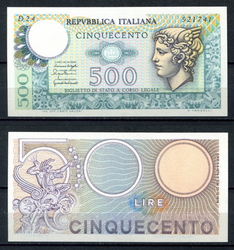 Italy 1976 500 lire - italy, •
