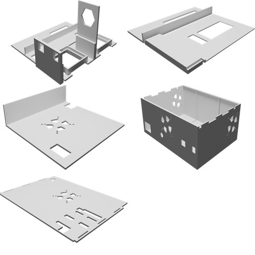 Case per arduino - case, grbl