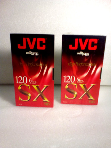 Videocassetta jvc vhs 120 - videocassetta,