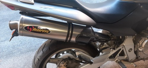 Silenziatore scarico akrapovic - silenziatore,