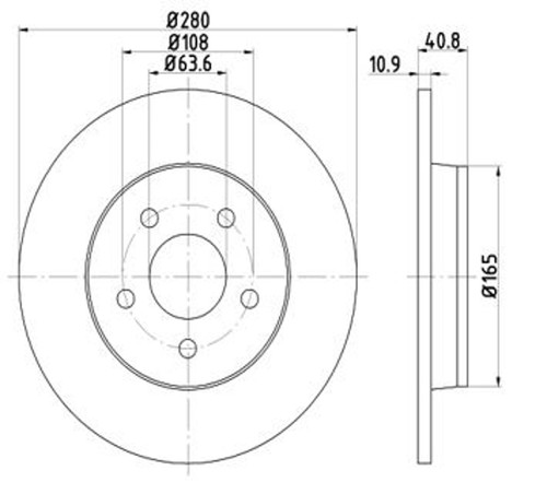 Dischi freno mtr 12108544 - 2,