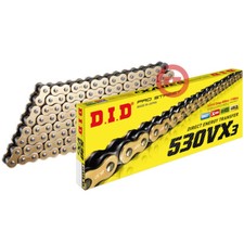 CATENA TRASMISSIONE DID 530VX3 120 M ORO per SUZUKI GSX S KATANA 750 1984-1985