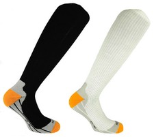 PRESTIGE (2 PAIA )  CALZE TECNICHE  RUNNING A COMPRESSIONE GRADUATA - UNISEX