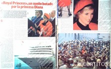 CLIPINGS LADY DI DIANA DE GALES LA PRINCIPESSA REALE