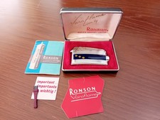 ACCENDINO RONSON VARAFLAME PERFETTAMENTE FUNZIONANTE