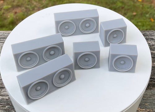 Scatola subwoofer resina 24 - resina, 1/24