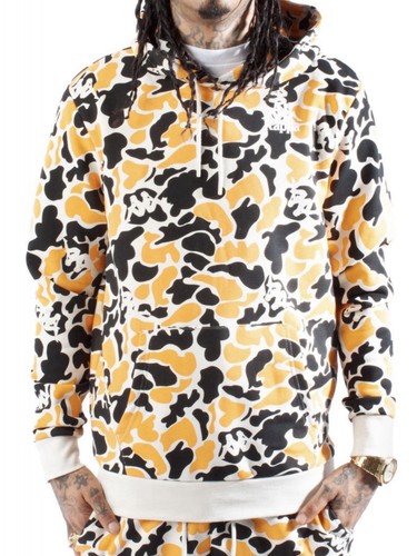 Pullover kappa bianco nero - pullover,