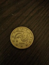 Moneta centesimi spagna - moneta, da