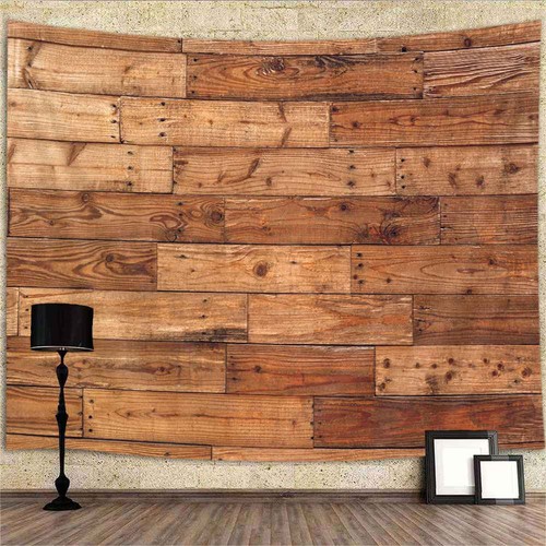 Arazzo western legno - western, mattone