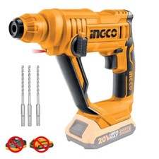 Martello demolitore a batteria 20 V Litio Trapano Sds Plus Solo Ingco Crhli1601