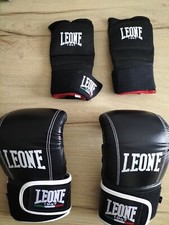 GUANTI DA SACCO LEONE 1947 "CONTACT" BOXE  GS080  Taglia L  + Guanti Palestra 