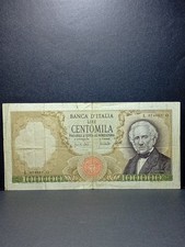 100.000 Lire MANZONI DEL 1970