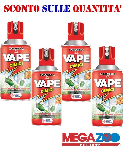 Vape insetticida cimici ragni - cimici,