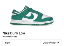 Nike Dunk Low White Malachite