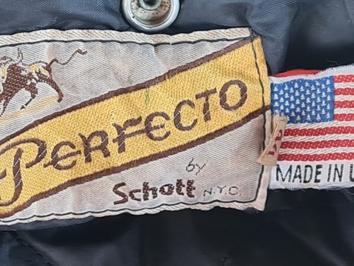 Schott perfecto made usa 44 - made,