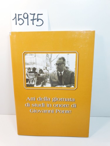 Atti della giornata studi - della,
