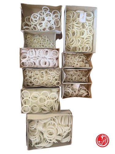 Anelli plastica ottone - anelli,