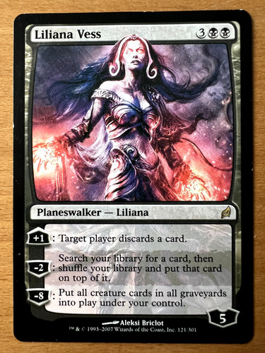 Mtg liliana vess - liliana, lorwyn