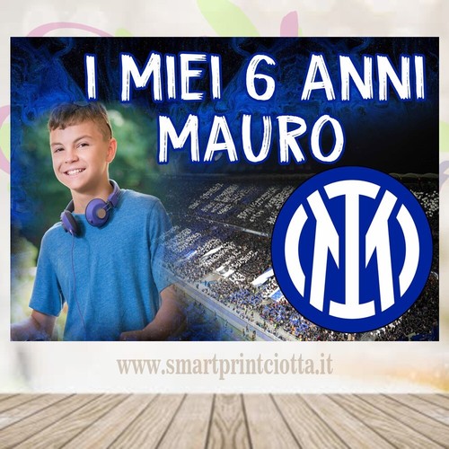 Striscione banner inter calcio - striscione,