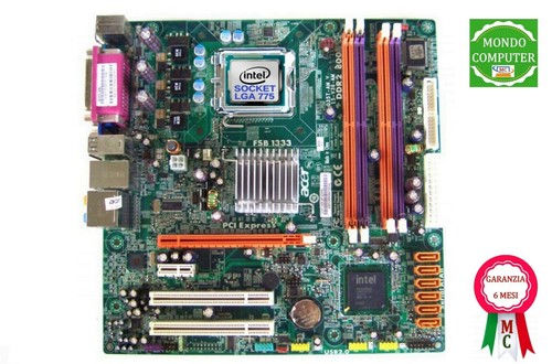 Scheda madre socket - scheda, acer