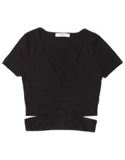 ZARA Womens Crop Blouse Top UK
