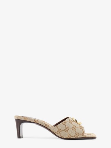Gucci 55mm heeled sandals - gucci,