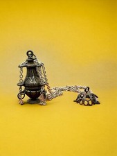 5 cm alto Incensiere accessori per santi Bagno Argento Censer Turibolo Sacred