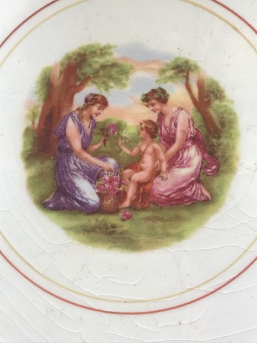 Piatto antico raro marchio - piatto,