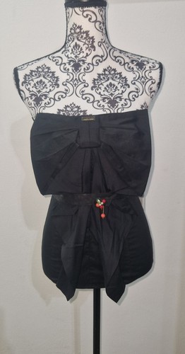 Top elisabetta franchi nero - top,