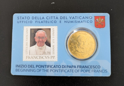 Papa francesco centesimi - francesco, 50