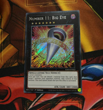 NUMERO 11: GRANDE OCCHIO • (Number 11: Big Eye) • Rara Segreta • RA04 EN062