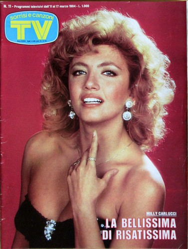 Sorrisi 1984 milly carlucci - 11,