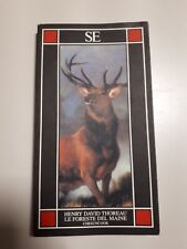 Henry David Thoreau: LE FORESTE DEL MAINE. Chesuncook (cur. Franco Meli) - NUOVO