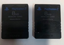 2 schede di memoria PS2