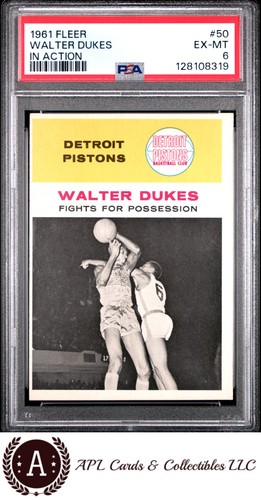 1961 fleer walter dukes - 1961, in