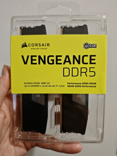 Corsair vengeance ddr5 ram - ddr5,