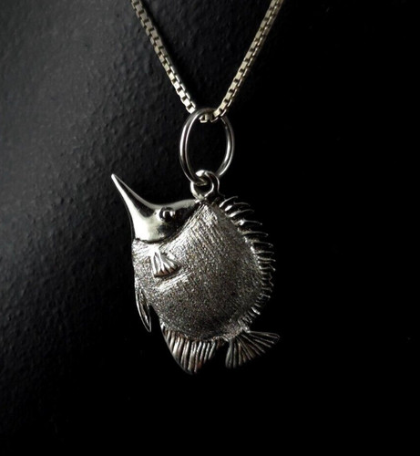 Ciondolo argento 925 pesce