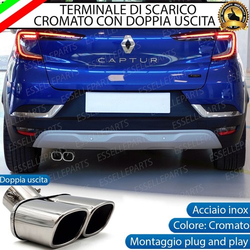 Terminale scarico doppio - terminale,