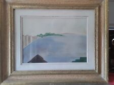 Virgilio Guidi,  bacino, olio su tela 35x25