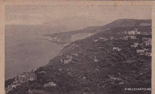Massa lubrense panorama da - massa, lubrense:
