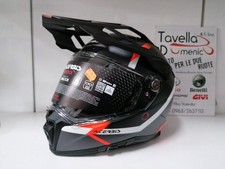 CASCO MOTO INTEGRALE ADVENTURE ACERBIS ATTACK Nero Arancione Ktm TG M 57 58