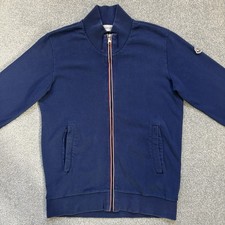 Moncler Zip Blu Età 14 100%