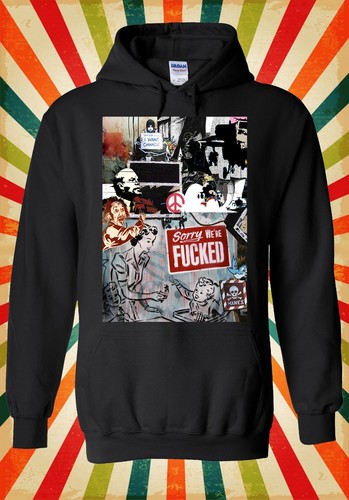 Felpa con cappuccio banksy - felpa,