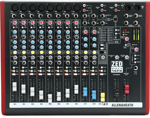 Allen heath zed60 - zed60-14fx, mixer