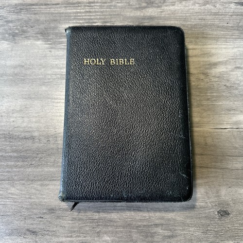 Vtg bound holy - bible, black