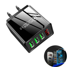 3-Ports Fast Wall Charger
