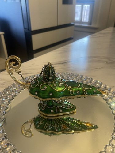 Lampada statua - , olio